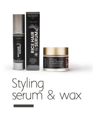 Styling - serum & wax