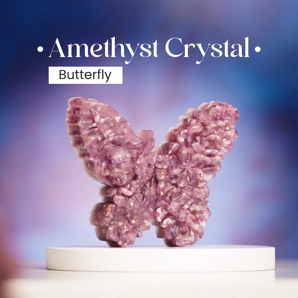 Amethyst Crystal Butterfly Studd Muffyn amethyst-crystal-butterfly-studd-muffyn