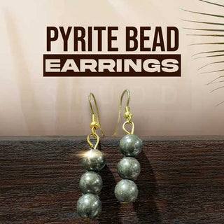 Pyrite Beads Earrings