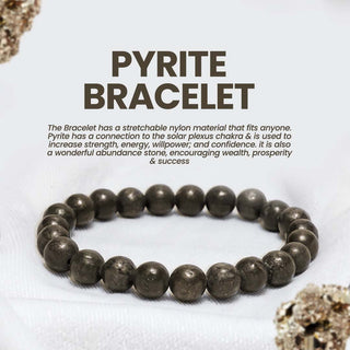 Riche Rich Combo (Pyrite bracelet + Black Obsidian Bracelet)
