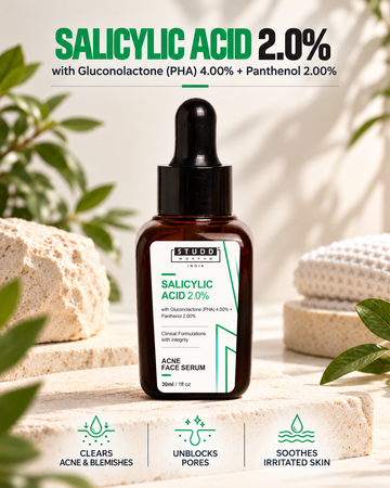 Salicylic Acid 2% Acne Face Serum (30ml)