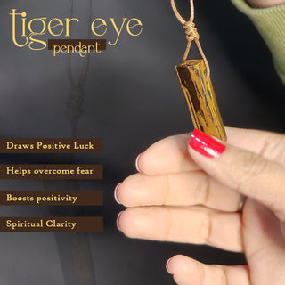 Tiger Eye Pencil Pendant