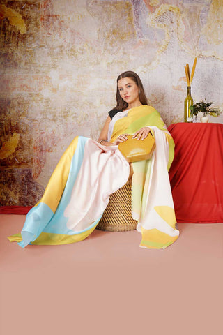 Shishira - Satin Georgette Saree