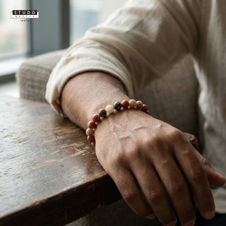 Yellow Rhodonite Bracelet – Positivity & Inner Balance