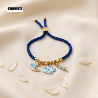 Blue Charm Rakhi