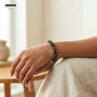 Moss Agate Crystal Bracelet