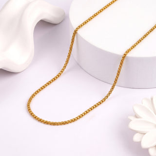 Golden Boxer Chain – 24K Gold Tone