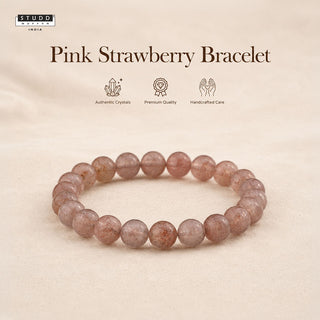 Pink Strawberry Bracelet