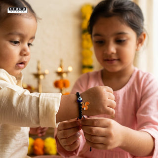 Nazaria Squirrel Pendant Kids Rakhi