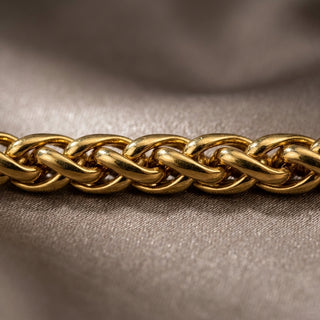 GOLDEN Wheat Chain - 24k Gold Toned