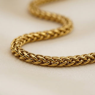 GOLDEN Wheat Chain - 24k Gold Toned