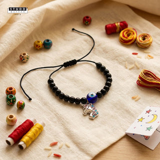 Nazaria Unicorn Pendant Kids Rakhi
