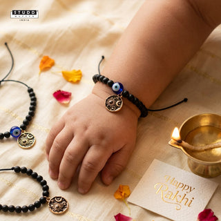 Nazaria Galaxy Pendant Kids Rakhi