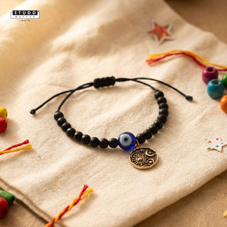 Nazaria Galaxy Pendant Kids Rakhi