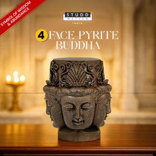 4-Face Pyrite Buddha