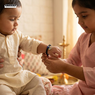 Nazaria Blue Dolphin Pendant Kids Rakhi