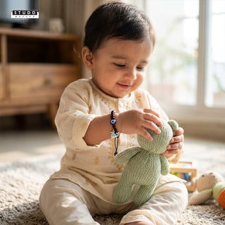 Nazaria Blue Dolphin Pendant Kids Rakhi