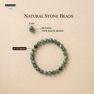 Tree Agate Bracelet