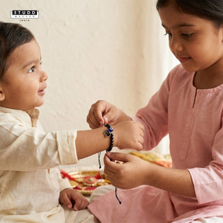 Nazaria Baby Elephant Pendant Kids Rakhi