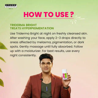 Triderma Bright I Treats Hyperpigmentation