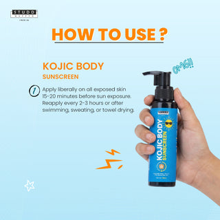 Kojic Body Sunscreen