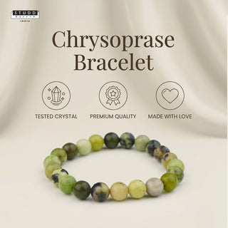 Chrysoprase Bracelet — for Positivity & Renewal