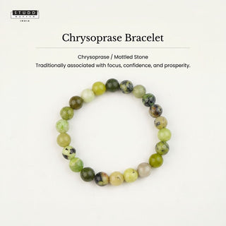 Chrysoprase Bracelet — for Positivity & Renewal