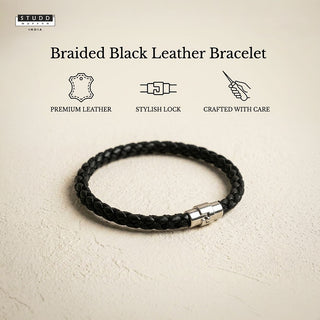 Braided Leather Bracelet