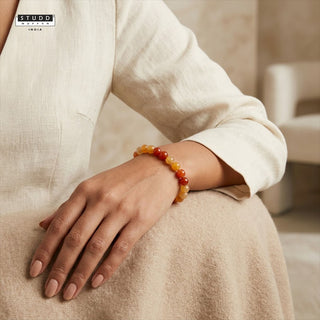 Red Aventurine Bracelet — for Confidence & Motivation