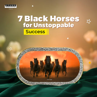 7 Black Horses Pyrite Plate [Capsule Frame]