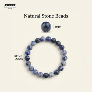 Natural Sodalite Crystal Bracelet