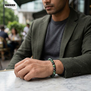 Ruby Zoisite Bracelet – for Growth & Balance