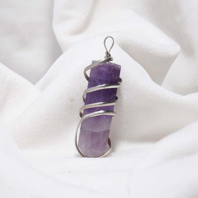 Amethyst Crystal Pendant