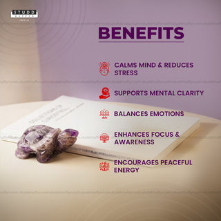 Amethyst Crystal Tortoise| Miniature Series