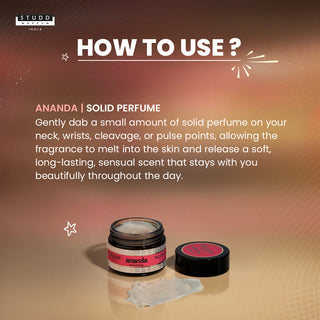 Ananda | Solid Perfume  | For Men & Women