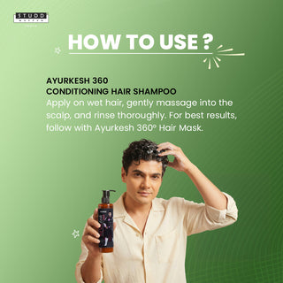 Ayurkesh 360 I Conditioning Hair Shampoo
