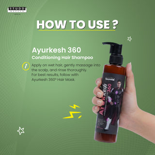 Ayurkesh 360 I Conditioning Hair Shampoo