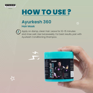 Ayurkesh 360 I Hair Mask