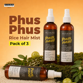 Ayurvedic Phus Phus Rice Hair Mist - Pack of 3