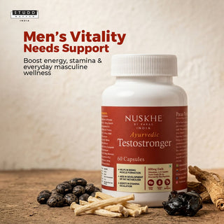 Nuskhe by Paras-Ayurvedic Testostronger for Men -60 Capsules