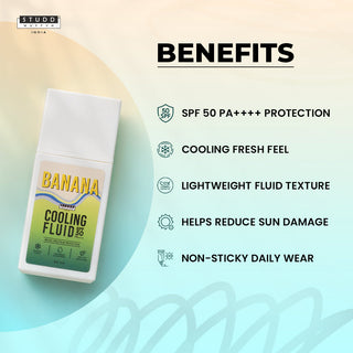 Banana Cooling Fluid Sunscreen