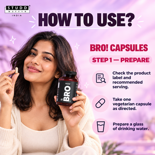 Shilajit x Ashwagandha Complex | BRO! 60 Capsules for Men
