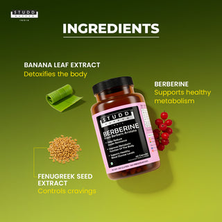 Studd Muffyn's Berberine [60 Capsules]