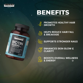 Biotin + Amla 10000mcg Capsules