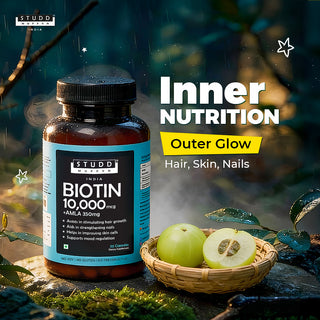 Biotin + Amla 10000mcg Capsules