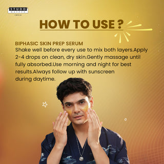 Biphasic Skin Prep Serum
