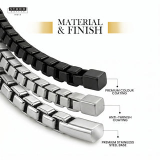 Black Boxer Chain – Urban Luxe Finish