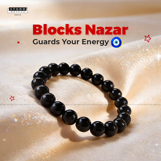 Black Obsidian Crystal Bracelet