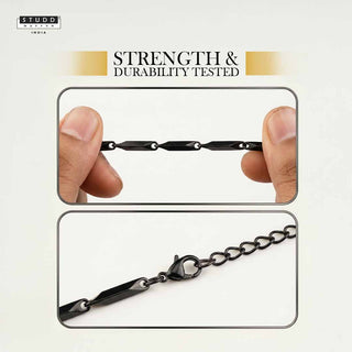 Black Rice Chain – 3mm
