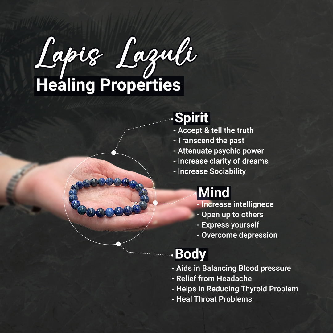 Lapis Lazuli Bracelet For Royal Energy